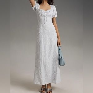 Reformation Light Blue Maxi Dress